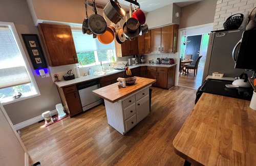 Port Angeles House | Private, charming 3 bedroom house. Hot tub. Fenced compound feeling.