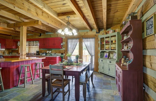 Mohawk Cabin | Private country cabin with all the amenities. Inground pool & stocked fish ponds