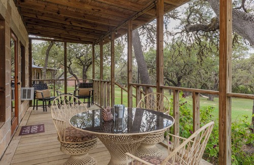 Leakey Cabin | Private, Cozy Cabin on 6 acres with Mountain Views in the Heart of the Texas Hill Country Near Lost Maples and Garner State Parks
