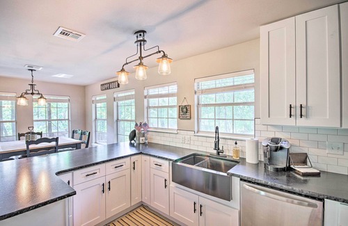Eucha House | Private Fishing Dock: Grand Lake Home
