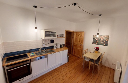 Bannewitz Apartment | Private garden with a view over Dresden's old town