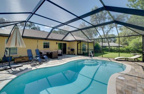 Homosassa House | Private Heated Pool Sunny Homosassa Stay!