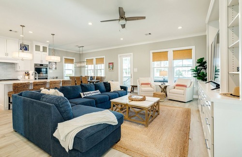 Beachside Village House | Private Home - 2 Living Areas, 4 Decks, Short Walk to Beach, 9 Miles to Downtown