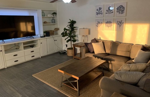New Smyrna Beach House | Private Home on River, No Drive Beach, Enclosed Heated Pool