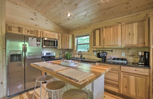 Murphy Cabin | Private Hot Tub & EV Charger: Cozy Murphy Cabin!