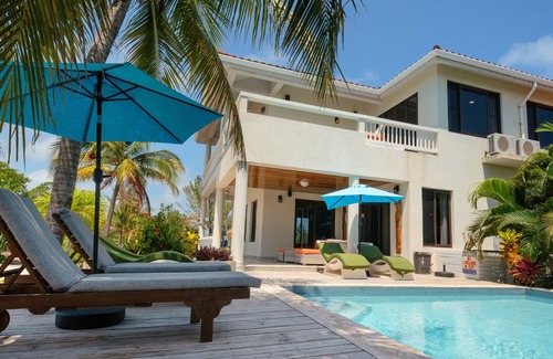 Placencia Villa | Private Island Beachfront Villa 1 Min From Village
