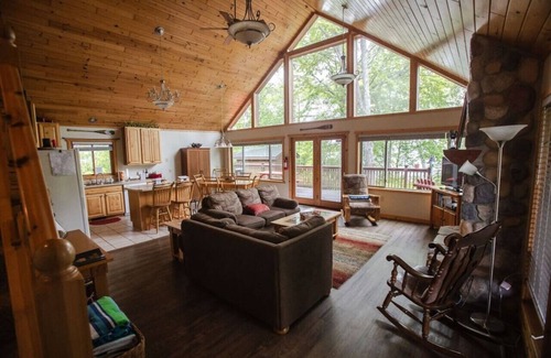 Winter Cabin | Private Island on Lake Winter