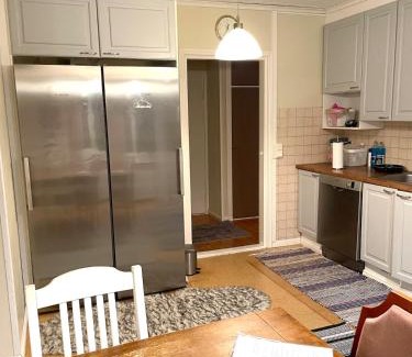 Jamijarvi Apartment | Private large beach, 3 bedrooms, kitchen, living room, 2 bathrooms, terrace