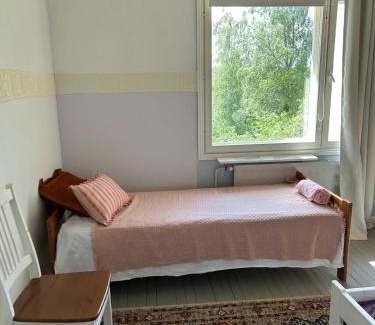 Jamijarvi Apartment | Private large beach, 3 bedrooms, kitchen, living room, 2 bathrooms, terrace