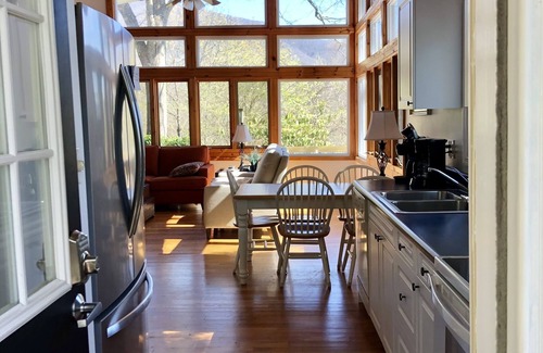 Walker-In-the-Hills House | Private mountain cabin with hot tub and year round access.