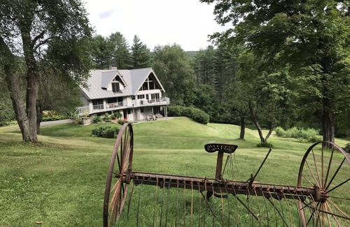 Sharon House | Private mountain lodge and estate w/lakes, trails, close to Dartmouth, & skiing