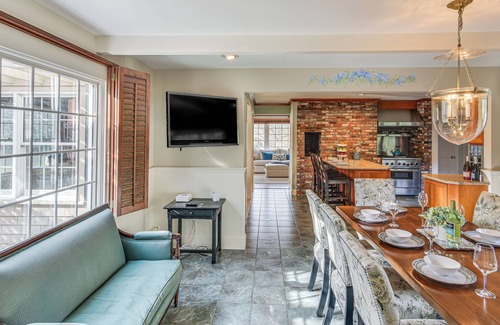 Teaticket House | Private Pool, Gym & Game Room: Falmouth Retreat!