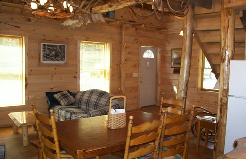 Merrillan Cabin | Private Red Roof Cabin - Rustic Log Cabin In The Woods!