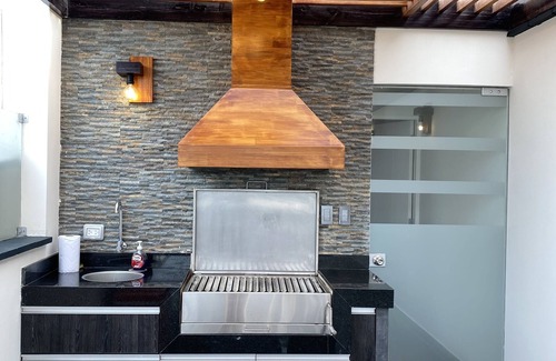 San Antonio Apartment | Private Rooftop with small pool & BBQ area