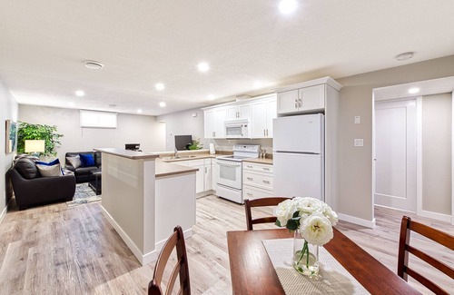 Edmonton Apartment | Private Suite | KING Bed | Professional Cleaning | Newly Renovated!