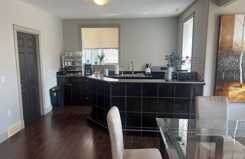 Southeast Calgary House | Private Walkout Suite with a View