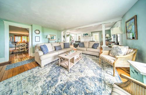 Ashtabula House | Private Waterfront Lake Erie Home with BBQ Patio