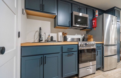 Midland Apartment | Private Yard - Full Kitchen - Mini Golf - BBQ