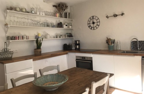 Condorcet House | Provençal Mazet in the heart of the vineyards & hills- Exceptional view- Nyons-10P