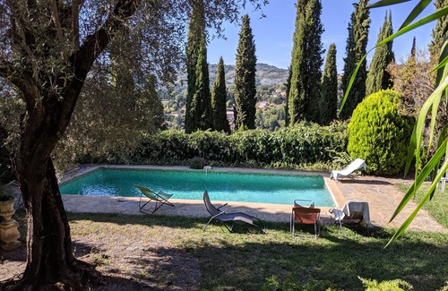 Auribeau-sur-Siagne Villa | Provencal villa, landscaped garden, private pool, great view