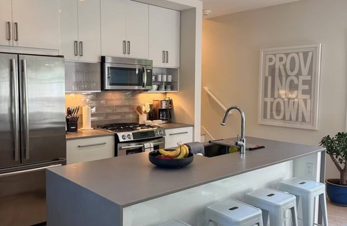 Provincetown Condo | Provincetown Modern Townhouse, Minutes from the Ferry & Town