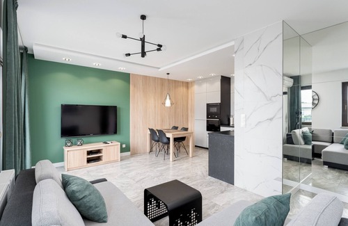 Stare Podgorze Apartment | Przedwiośnie Chic Harmony Apartment