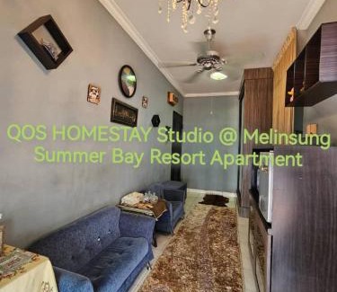 Papar Apartment | QOS Homestay Studio Melinsung Papar