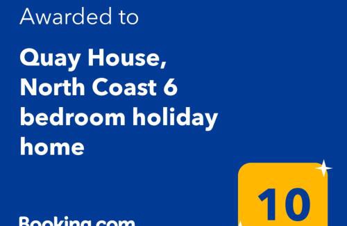 Ballycastle House | Quay House, North Coast 6 bedroom holiday home