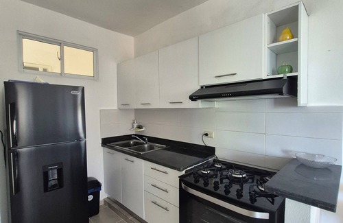 Nagua Apartment | Quiet and clean 2-bedroom apartment in Nagua Suburb with AC and private parking