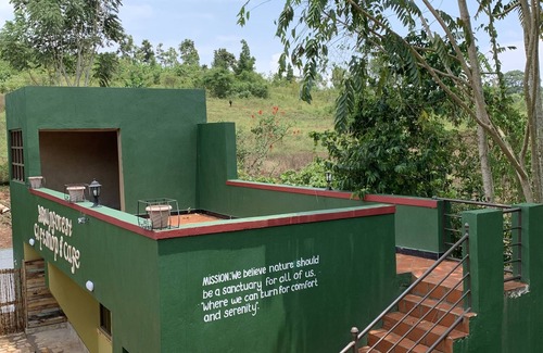 Mpigi House | Quiet, and Serene. Boarders Mpanga Forest for nature walks, hikes and birding.