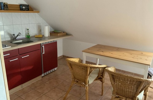Buddenhagen Apartment | Quiet apartment with bright conservatory and again with pool!