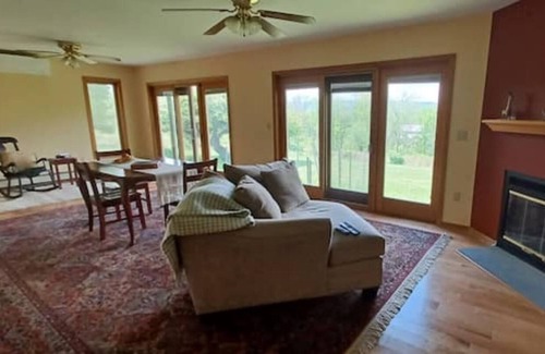 New Paltz Apartment | Quiet, eco-friendly apt in New Paltz with great view