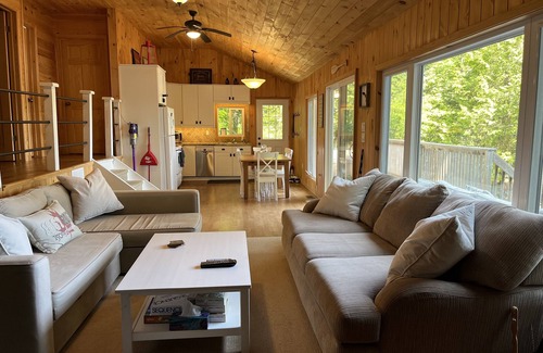 Irondale Cottage | Quiet Lakefront Cottage, perfect for Families. Hot Tub, No Jet Ski lake.