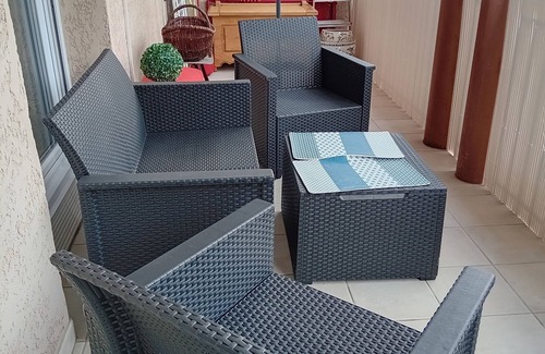 Beziers Apartment | Quiet location near historic university, 15 minutes from sea and airport private garage