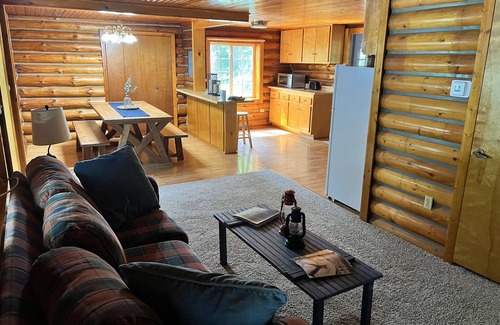Lake City Cabin | Quiet Log Cabin in Beautiful Northern Michigan.