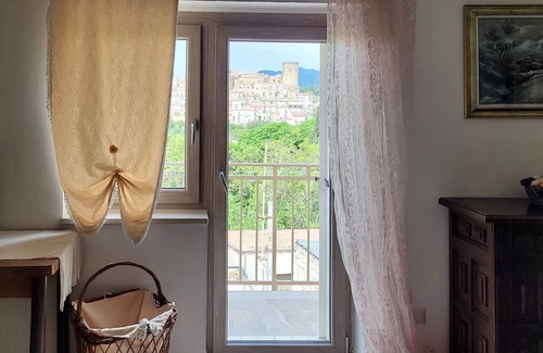 Tricarico Apartment | Quiet Panoramic Suite, comfortable near Matera with parking, green