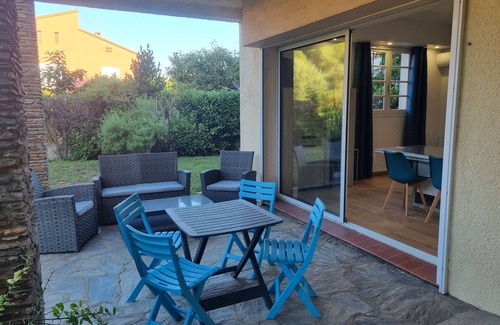 Elne Apartment | 🌞 Quiet T2 with terrace & garden - Beaches 10 min away, top comfort! 🌴