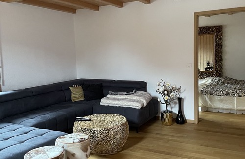Kandersteg Apartment | Quiet, ultra-modern chalet-style apartment in the middle of the village