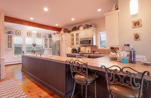 Jonesport House | Quintessential waterfront home with over 400 feet of private sandy beach.