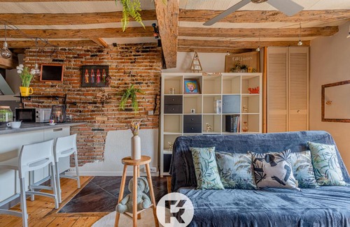 Quartier Hyper-Centre Apartment | R'Apparts T2 The Cool Place
