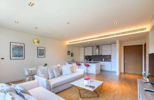 Al Wasl Apartment | Radiant 1 BR in City Walk with Burj Khalifa View