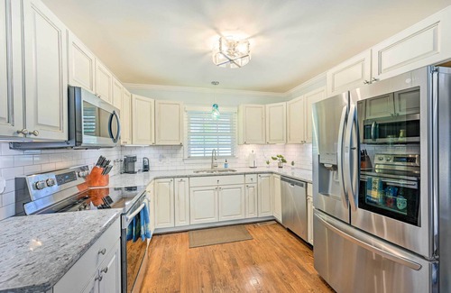 Lake Jeanette House | Ranch-Style Home 7 Mi to Downtown Greensboro!