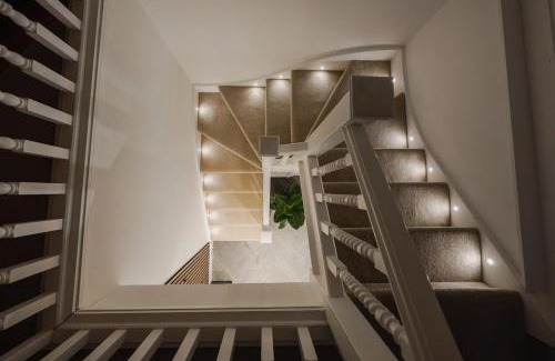 Crosby Apartment | Rare Historic Church Stained Glass Parking