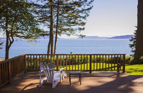 Lummi Island House | Rare Location, Family Beach Home-Private Beach!