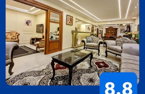 Al Duqqi Apartment | RD Served Apartment 3-Bedroom Dokki - Ideal Location Downtown Cairo