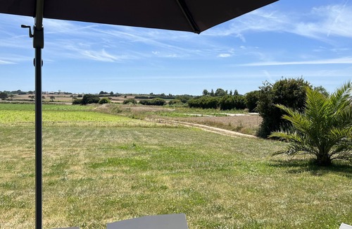 Sibiril House | Recent house with large garden at 700 m. from the small harbour and the beach