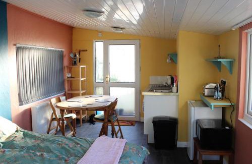Corwen Ski Chalet | Redwood Lodge, Dee Valley Stays - cosy microlodge with detached private shower & WC
