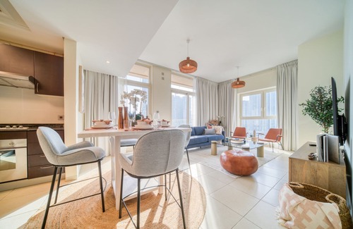 Abu Dhabi Apartment | Reem Island Beach Escape w/Stellar Balcony Views