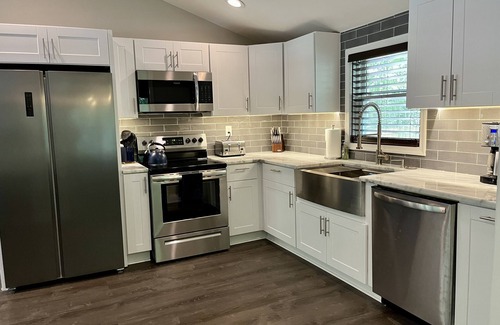 Locust Lake Village House | Relax & Enjoy This Renovated Home with a Hot Tub & Fire Pit