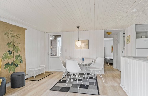 Diernæs Strandby House | Relax in this cosy holiday home, a retreat close to the beach with space for the whole family.